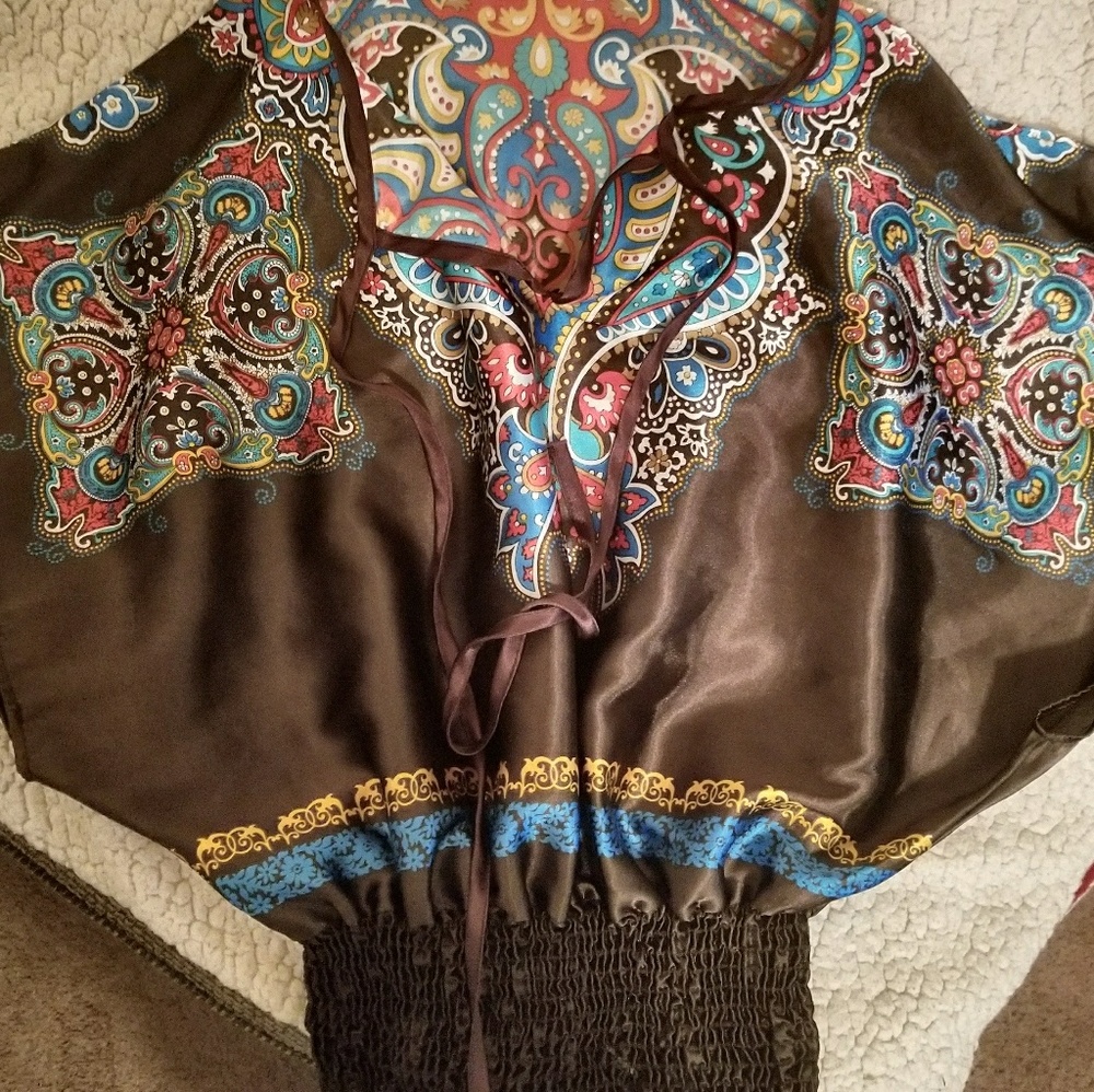 Charlotte Russe Colorful Top